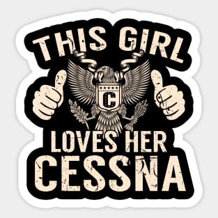 CESSNA Sticker